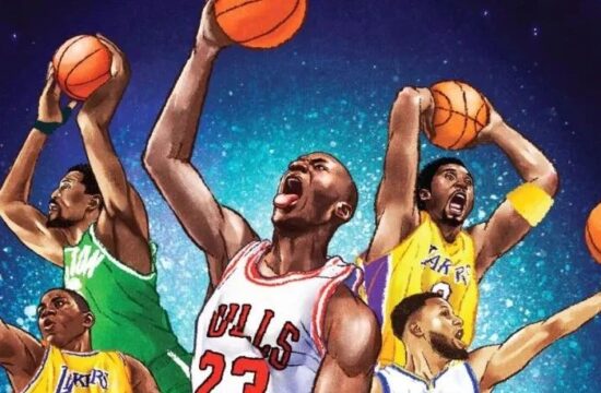 获奖作品《NBA王朝》｜篮球场故事的生动呈现