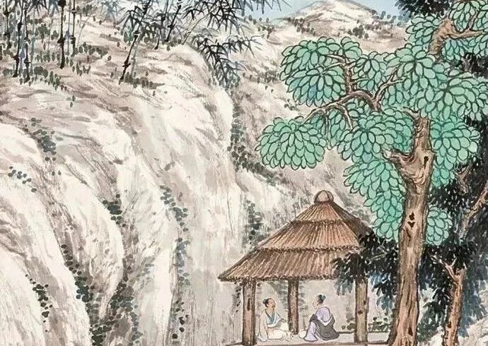 这古意山水画，养心静气