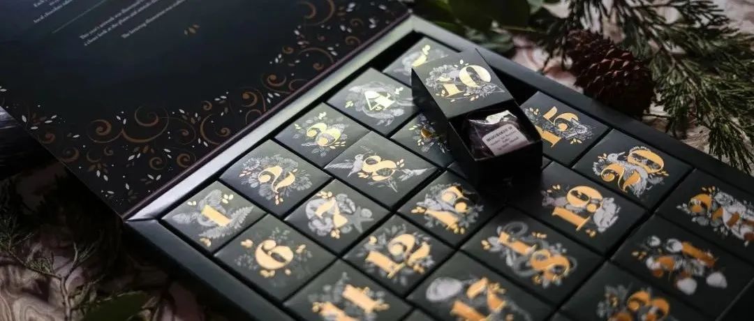 美国包装｜Dandelion 日历巧克力