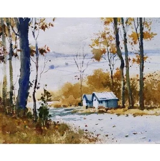 Deepak Sharma风景绘画作品欣赏