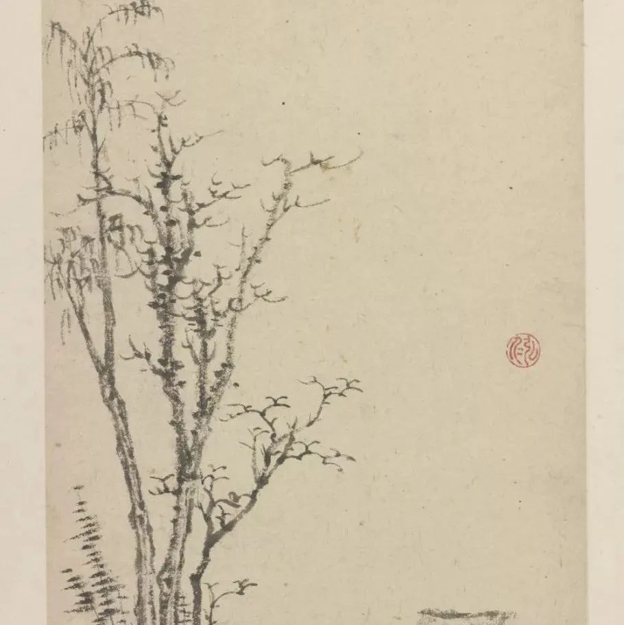 弘仁山水画构图特征，对清代画坛及后世山水画的发展功不可没！