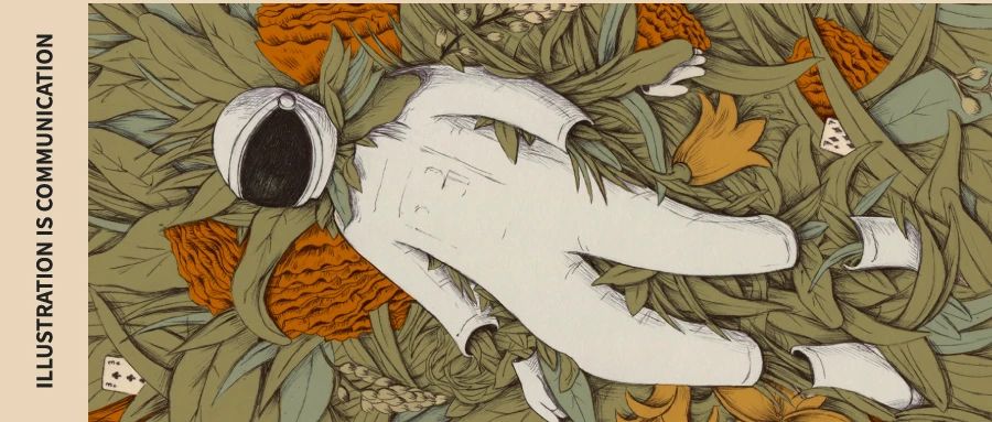 意大利插画师Virginia Mori，倾向于忧郁与孤独主题