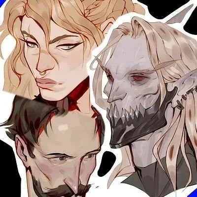 量少但精！棱角分明的概括力量，Anna Shamina头像习作分享-7.GAME