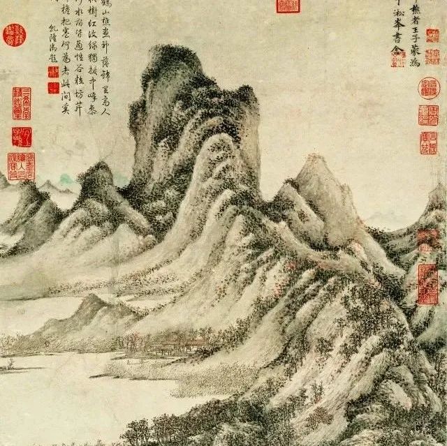 《秋山草堂图》 王蒙（元） - 中国名画鉴赏语音讲解（一百五十九）