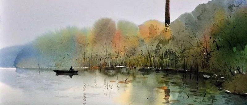 布拉尼斯拉夫·马尔科维奇风景绘画作品欣赏