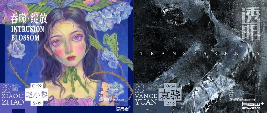HOW+SPACE | “赵小黎：吞噬·绽放” &amp; “袁骁：透·明” 双展同开！