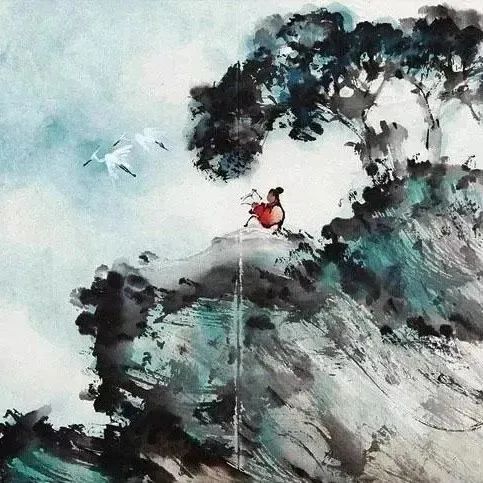 赵少昂《春色一片》，出奇制胜