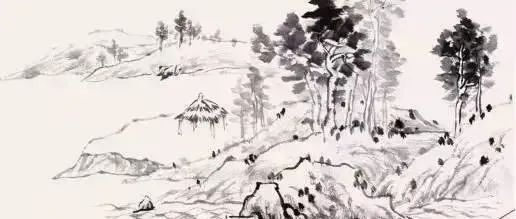 一笔一步骤教你画山水