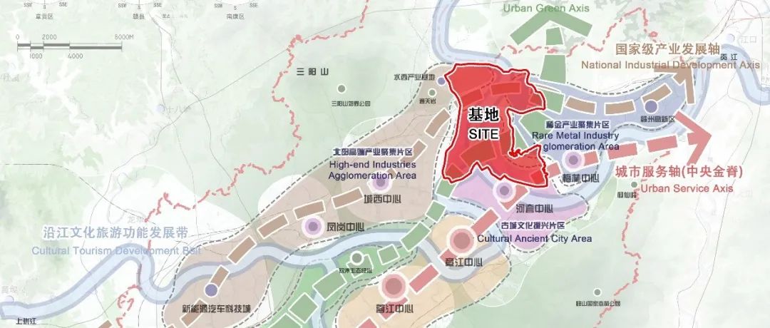 中规院第一，同济&MLA+第二，深建院&ISA第三丨赣南未来科技城战略规划与城市设计国际征集