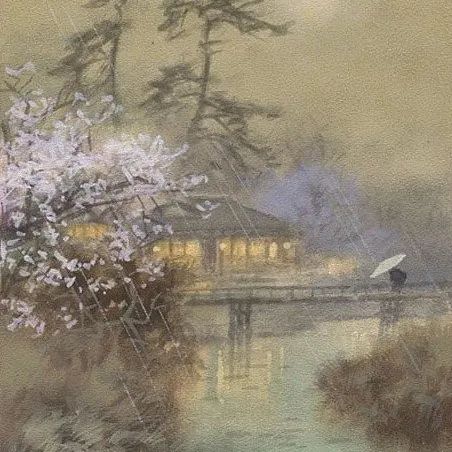 日本画家 Terauchi Fukutaro绘画作品欣赏