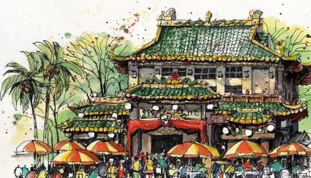 用手绘来整理和归纳风景和生活