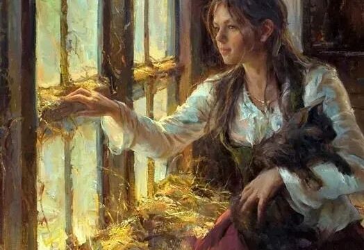 美国画家丹尼尔·格哈茨油画作品