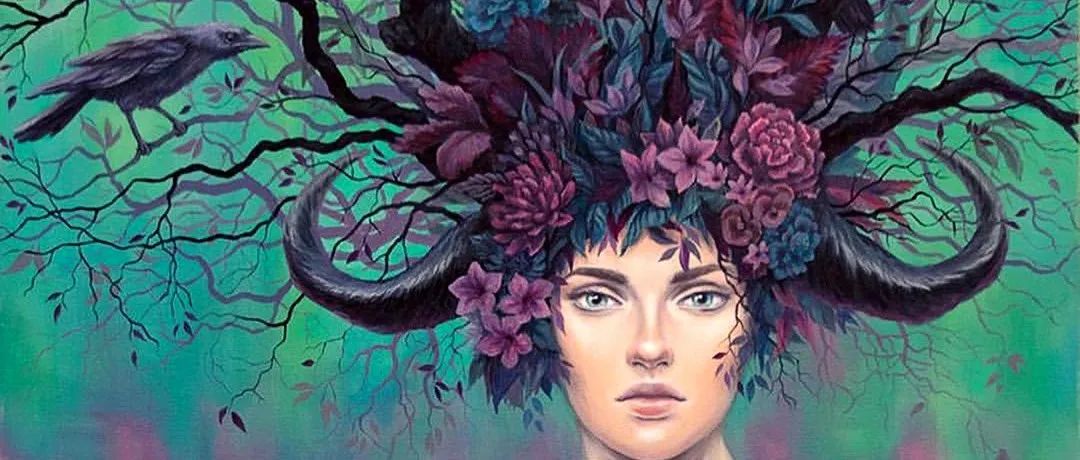 创艺者|诡香：在意识与现实的交汇处，盛开着插画师Vasilisa的异界之花