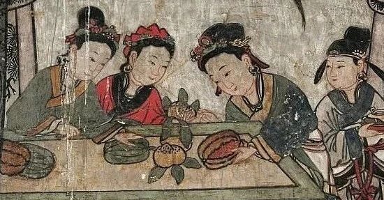 新年到，看壁画里的吃吃喝喝！