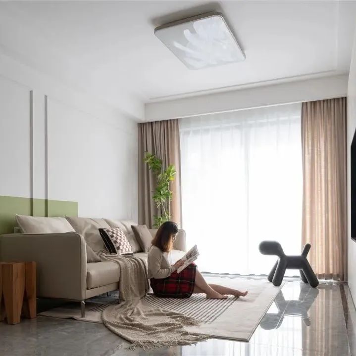 14w打造93㎡简约风住宅，原木与自然色的结合，让家充满“春色”！