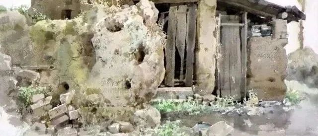 国内水彩画家 吴昌文 