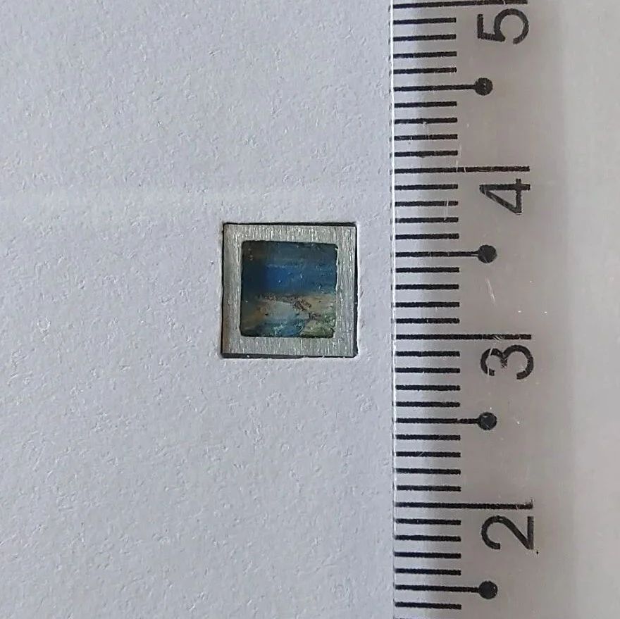 男子称其画出世界上最小的画，看到尺子后，人人服气