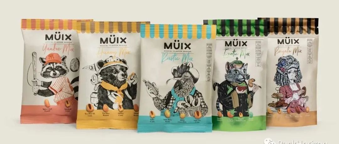 PackHorizon｜Müix 坚果品牌包装设计
