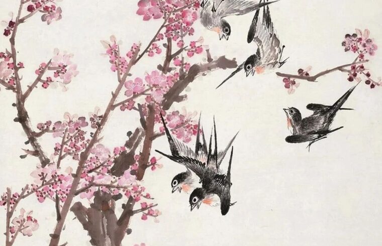 品画｜民国第一夫人的春色图：温馨浪漫
