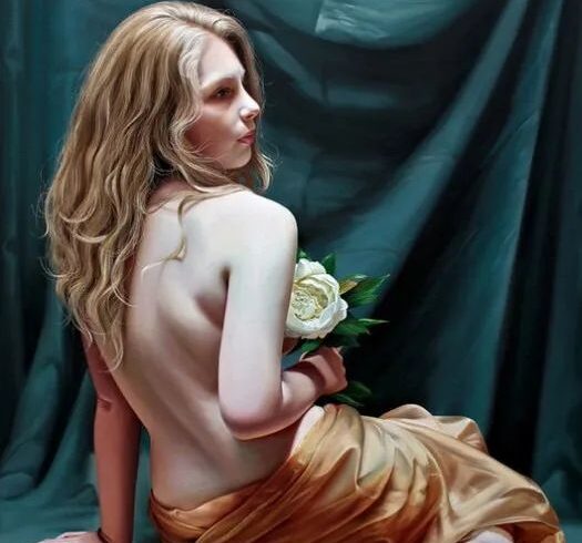 比利时女画家Christiane Vleugels绘画作品欣赏
