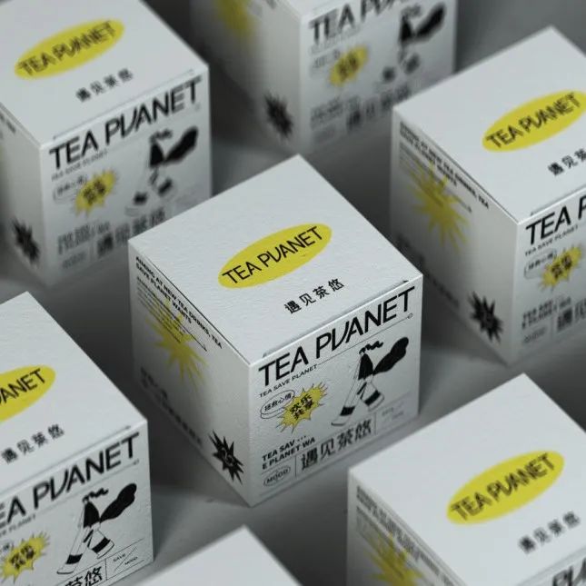 这个新式茶饮品牌设计，还能共享快乐？