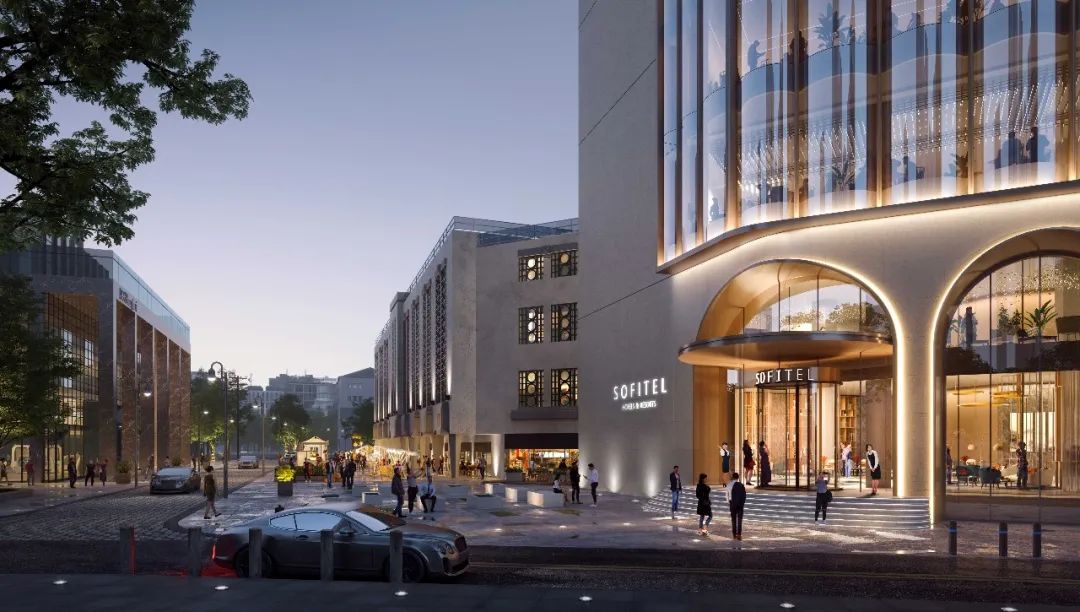 全新的索菲特旗舰酒店，预计2022年开业