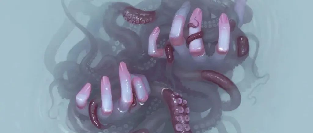 作品6次入选光谱年鉴！封面插画师的暗黑美学，空灵感渗透灵魂！-D.ROCK