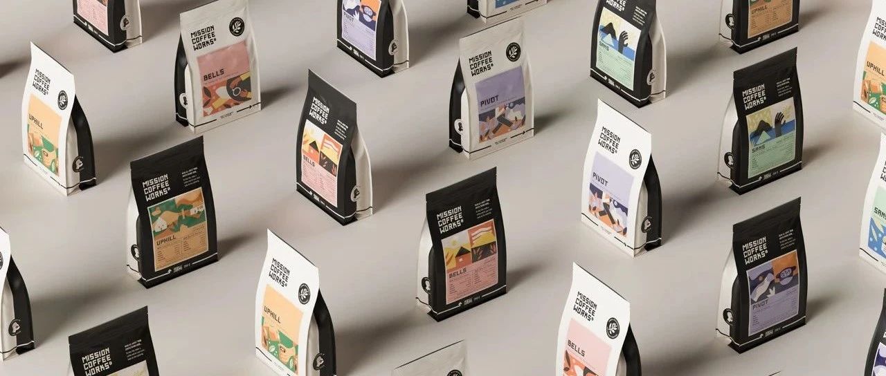英国包装｜Mission Coffee Works 工艺咖啡品牌包装设计