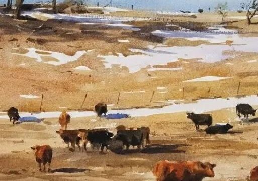 美国水彩画家AndyEvansen绘画作品欣赏