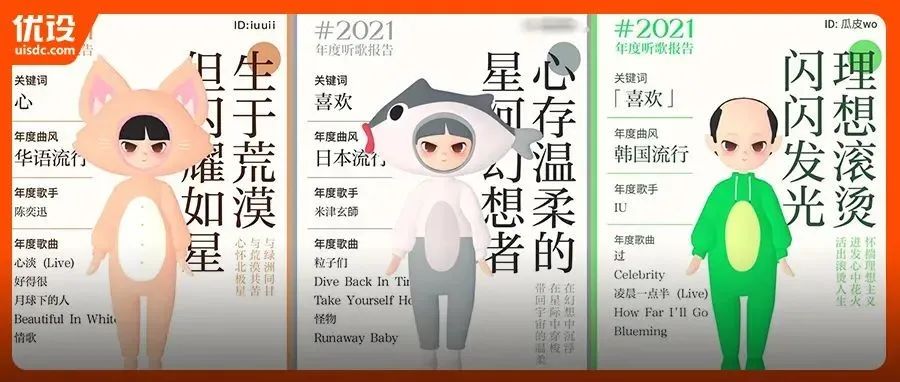 2021年度歌单刷屏！网易云在线捏人，QQ 玩情怀？