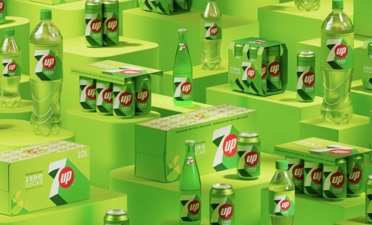 「七喜」品牌视觉升级！并启动全新包装设计……