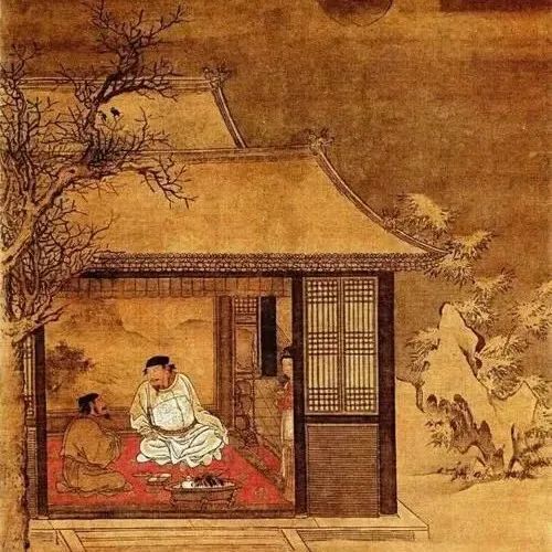 古人冬天玩雪的15种雅事。