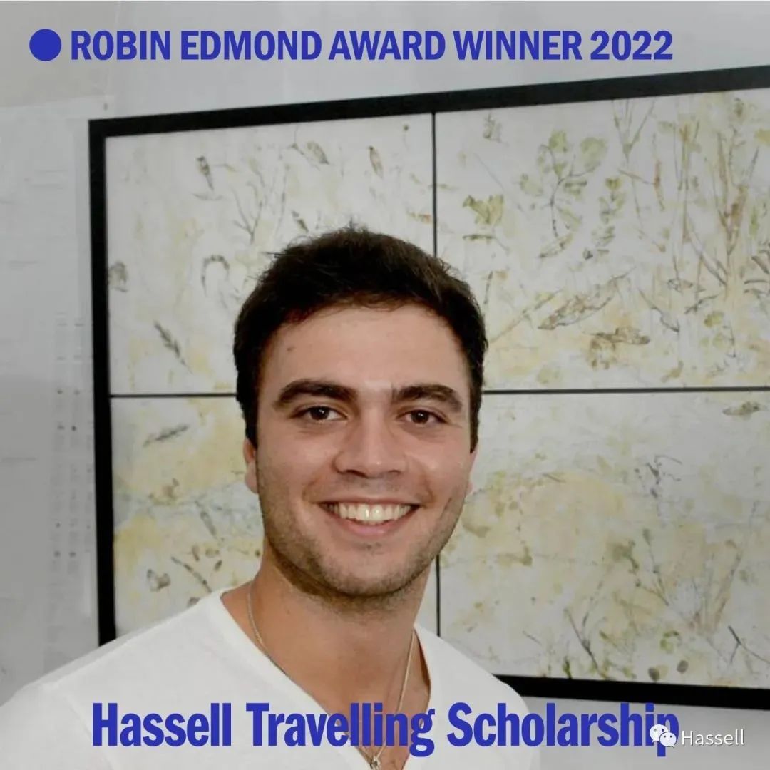 Hassell announces 2022 travelling scholarship winner