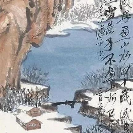 品画｜齐白石笔下的冬天：踏雪寻梅，吃茶会友！