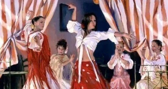 西班牙写实油画家，里卡多桑斯Ricardo Sanz，油画人物欣赏