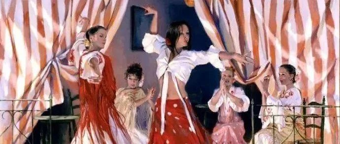 西班牙写实油画家，里卡多桑斯Ricardo Sanz，油画人物欣赏