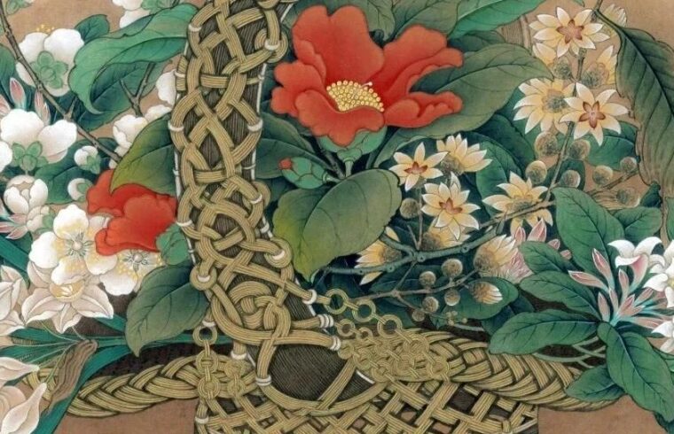《临宋李嵩花篮图》步骤详解