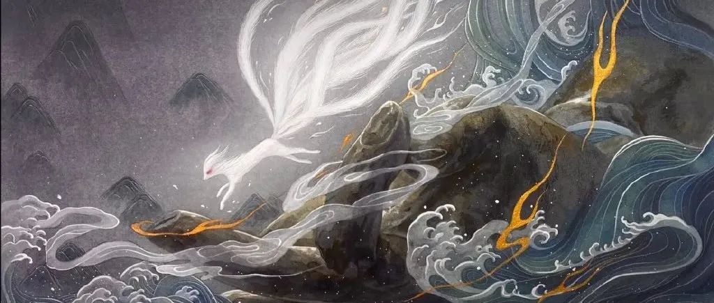 逆天啊！90后插画师“复活”美艳女妖，凭一双眉眼便勾魂摄魄，11万粉丝全部沦陷~