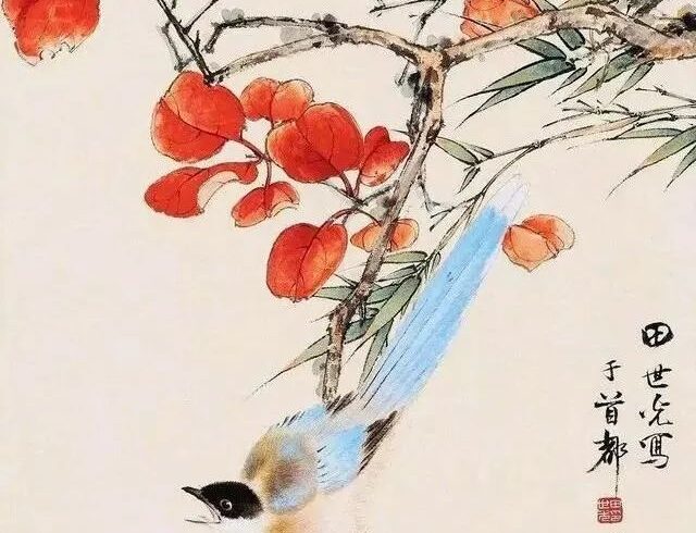 田世光花鸟画中的秋天，真美