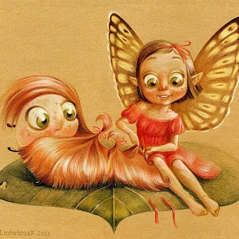 Ewa Ludwiczak童话绘画作品欣赏