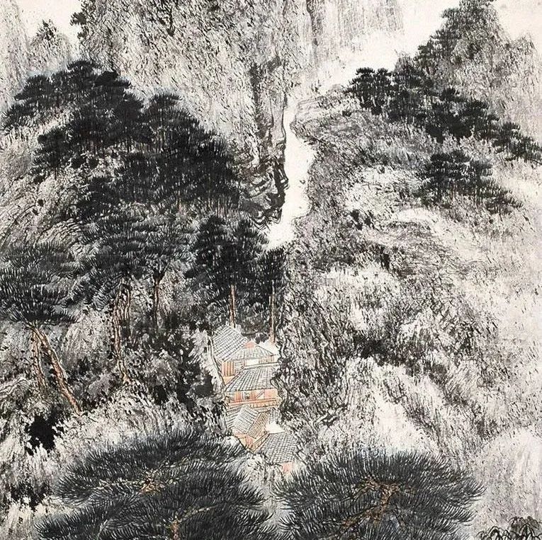 张大千仿摹画作欣赏(摹石涛、董源、巨然、赵孟頫等历朝大师们)