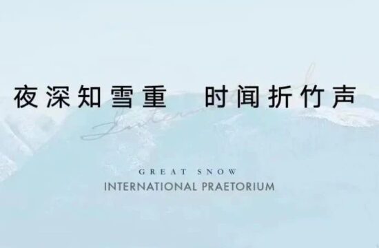 【节气-大雪】2022大雪地产微信海报精选鉴赏