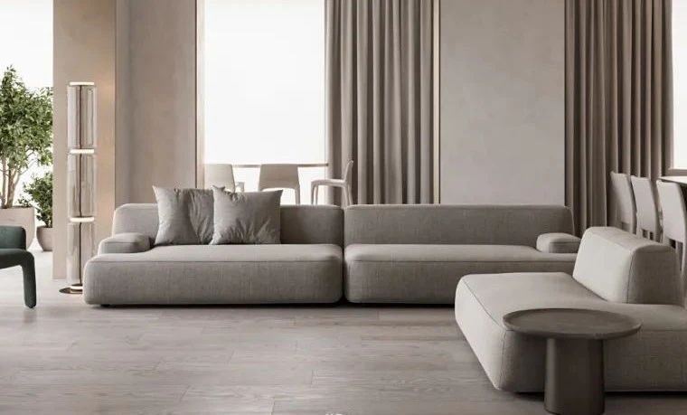 N Team. Design｜220㎡简约豪宅，时尚、独特、奢华！