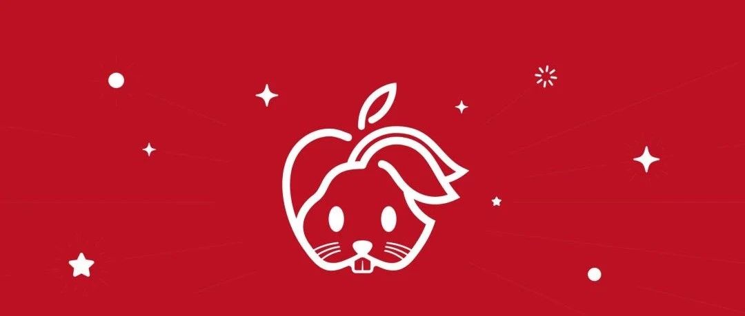 Apple兔年生肖Logo来了！网友：就这？感觉像老鼠？