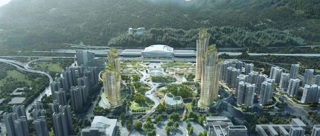 PC&P击败扎哈和同济院、OMA赢得宜宾高铁枢纽门户区城市设计