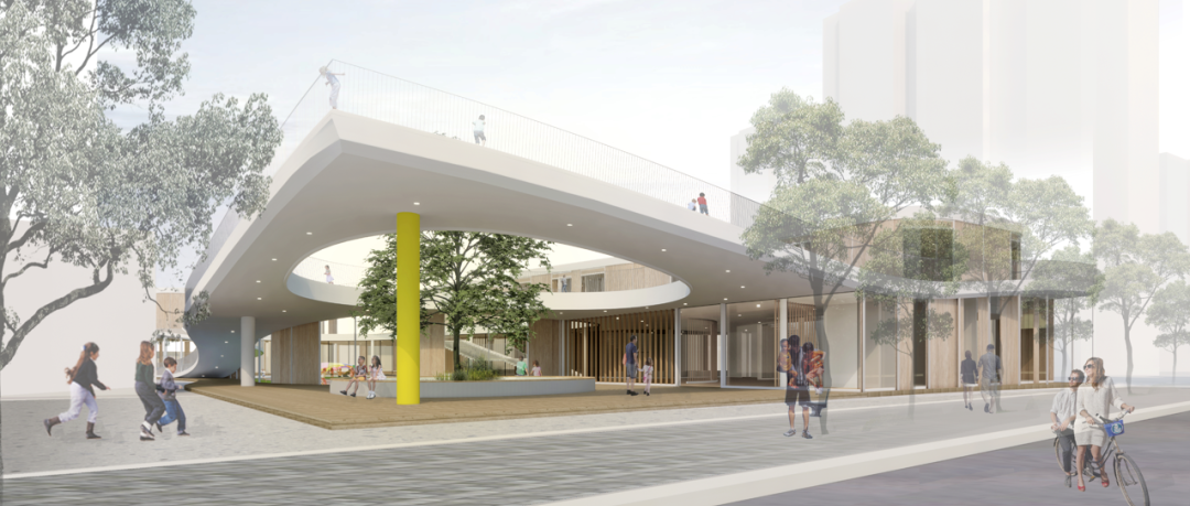 北京交通大学建筑本科二年级幼儿园设计作品