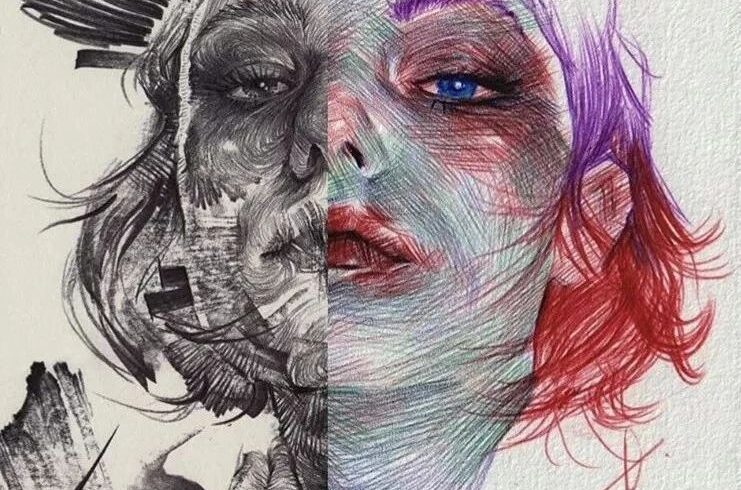时装画手绘过程分享|迷了迷了！LeeKillust笔下的人物A爆了！