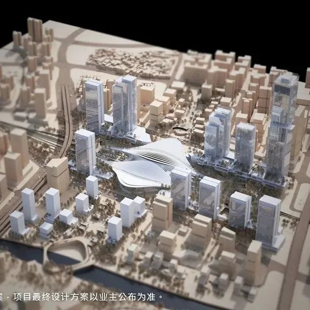 “超级十字”联通绿色城市枢纽 —— 10 Design 完成佛山新站TOD总体规划初步研究
