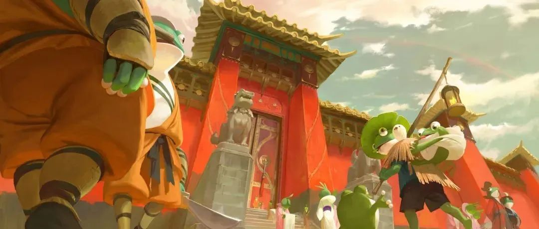 真“旅行青蛙”！这些光色绝美故事感拉满的高赞作品，竟出自韩国软妹子之手！-D.ROCK