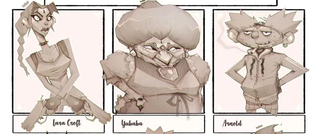 图形感超强！法国小哥风格化再创作经典角色，这水平难怪能参与Netflix口碑佳片！-D.ROCK